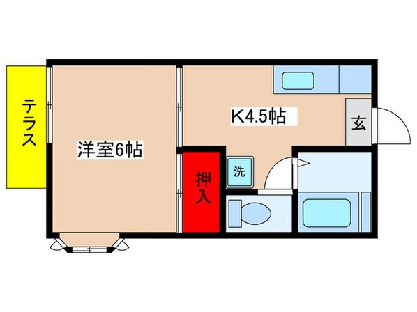 ファミーユ柿生の物件間取画像